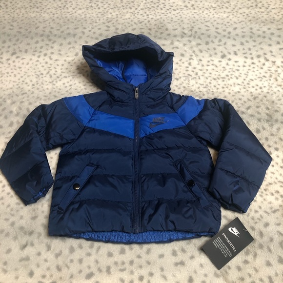 nike hooded puffer jacket